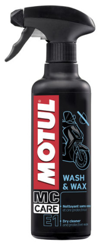 Очиститель Motul Е1 Wash & Wax 0,4л 102996